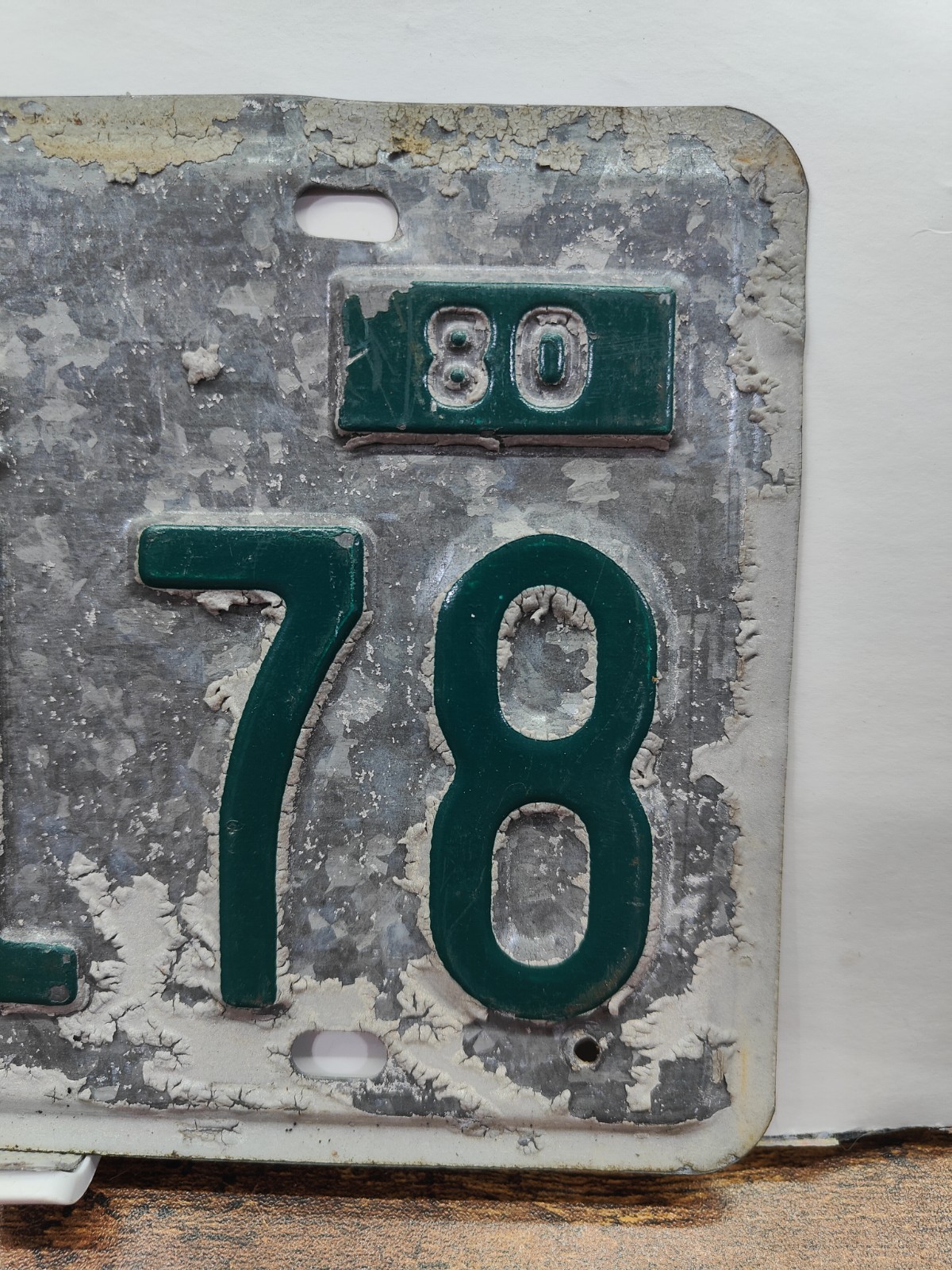 TEXAS ⭐ License Plate Tag USA 🇺🇸 🐂 1980 Dealer P 17 178 Classic Car Vintage