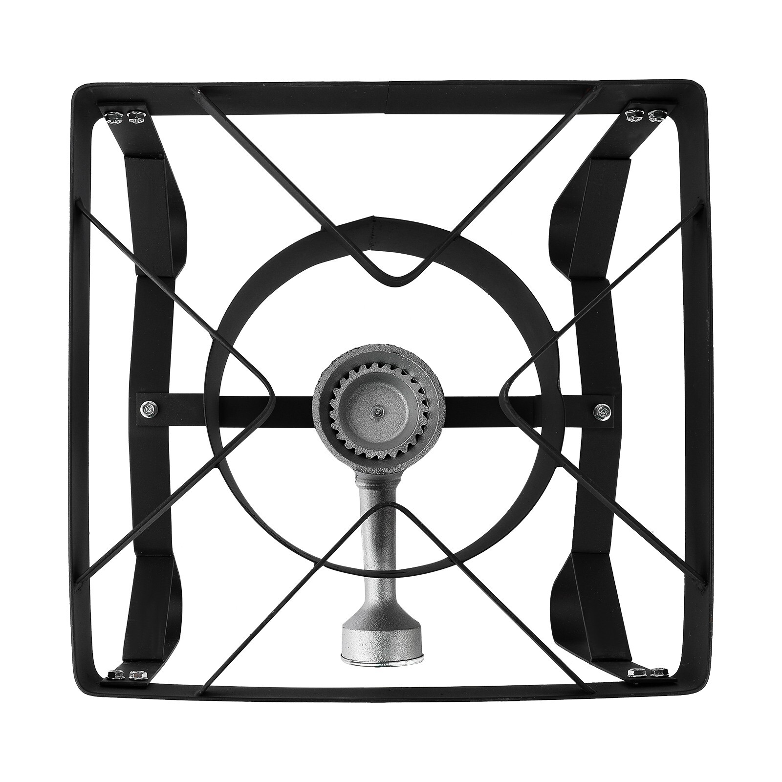 200K BTU Propane Burner, Heavy-Duty Outdoor Stove, Adjustable 0-20PSI Regulator