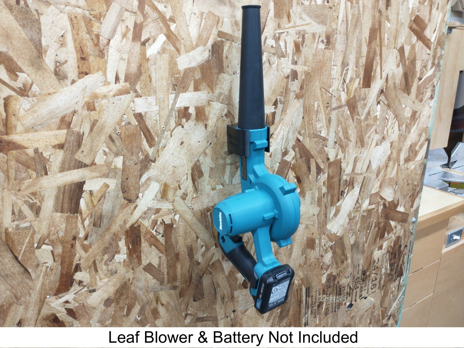 Wall Mount for Makita BU01/BU02/XBU05 Series 12V CXT Leaf Blower, Made in USA