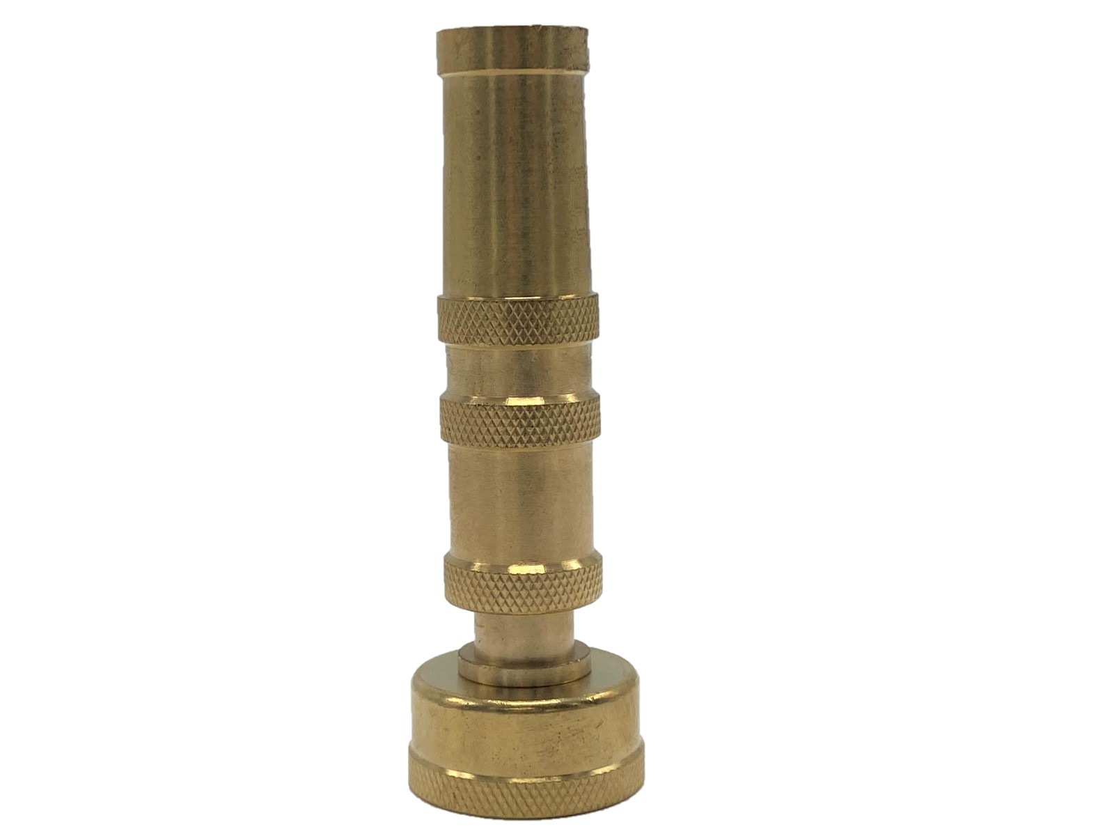 Solid Brass Garden Spray Nozzle 4" Adjustable Twist Water Hose USA Stock 2 PACK