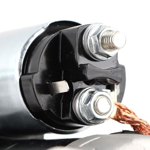 Starter Motor 12V 9 Teeth 1.1 KW Clockwise Compatible with John Deere 1420,