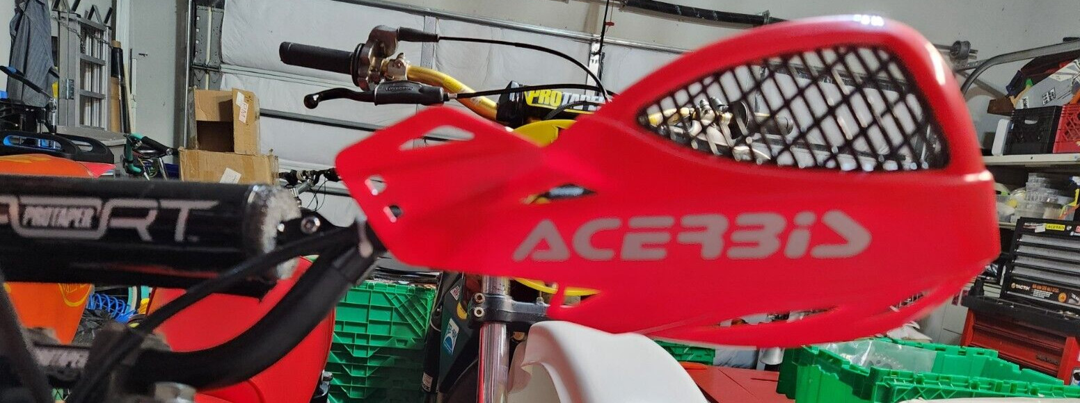 ACERBIS Universal Roost Hand Guards - Black/Yellow/Red/Blue/White/Orange/Green
