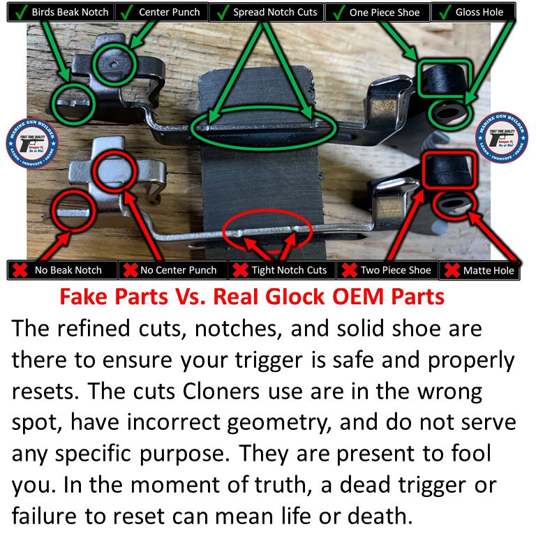G26 OEM LPK Gen 3 Genuine Stamped Glock 26 Lower Parts Kit