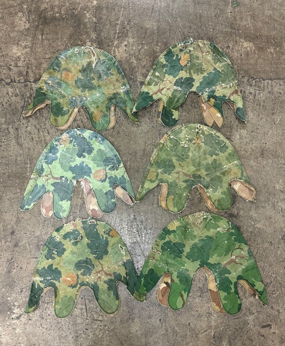 USGI Mitchell Pattern Helmet Cover, Vietnam War US Army USMC, T-107