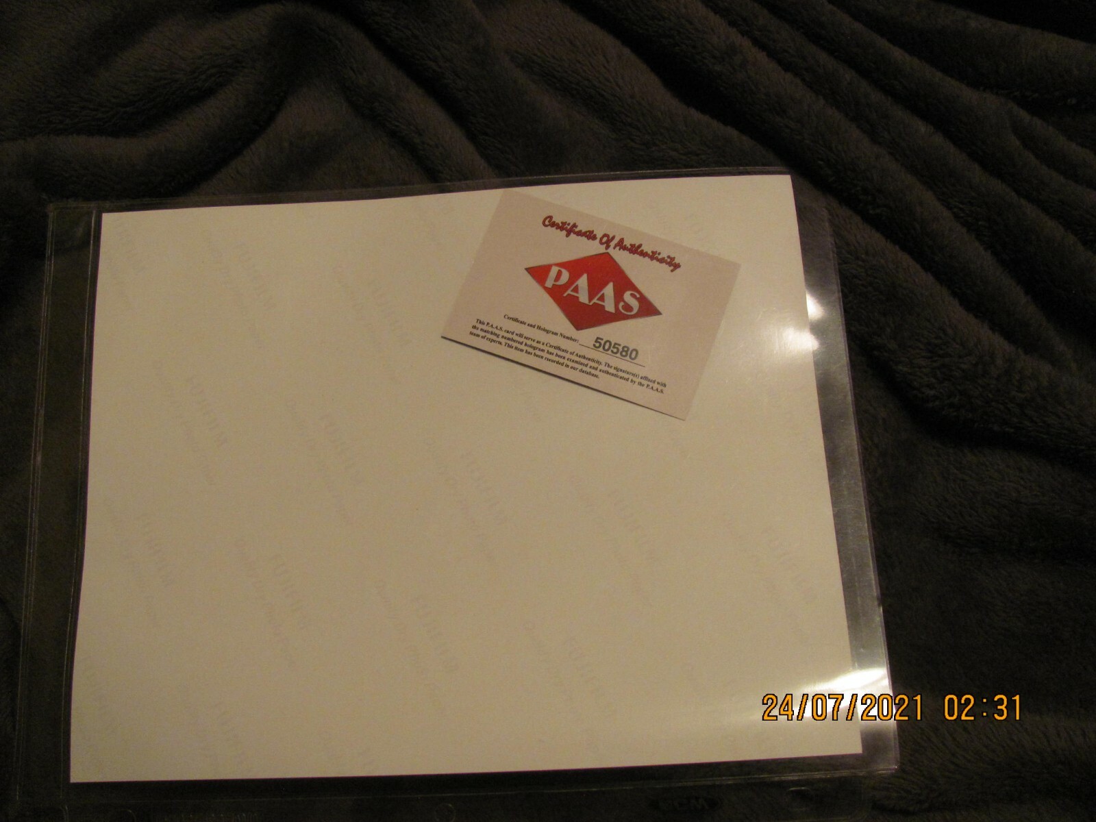 "45th U.S. President" Donald Trump Hand Signed 10X8 Color Photo PAAS COA