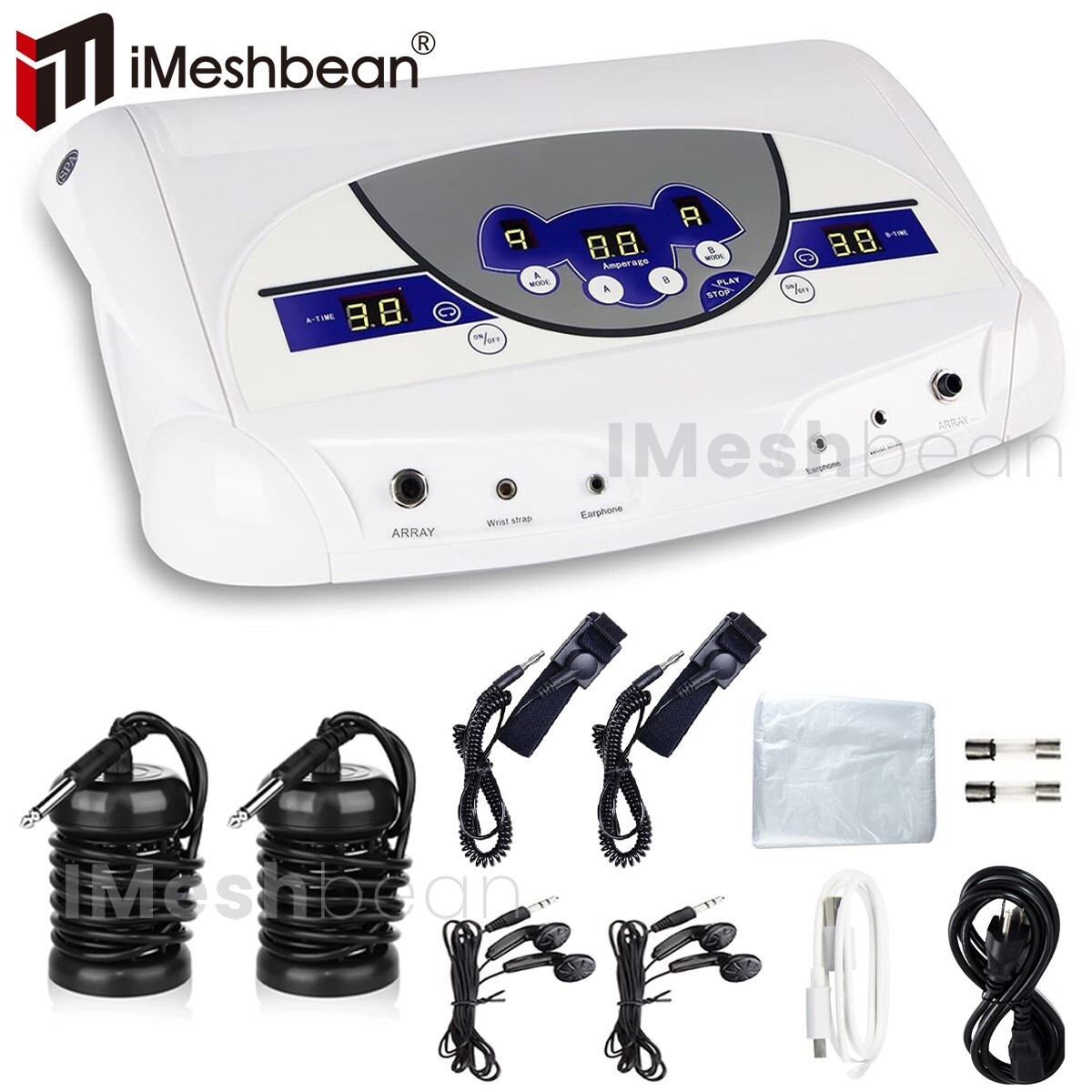 Detox Foot Bath Machine Dual Ionic Cell Relax Spa Massager LCD MP3 Music Player