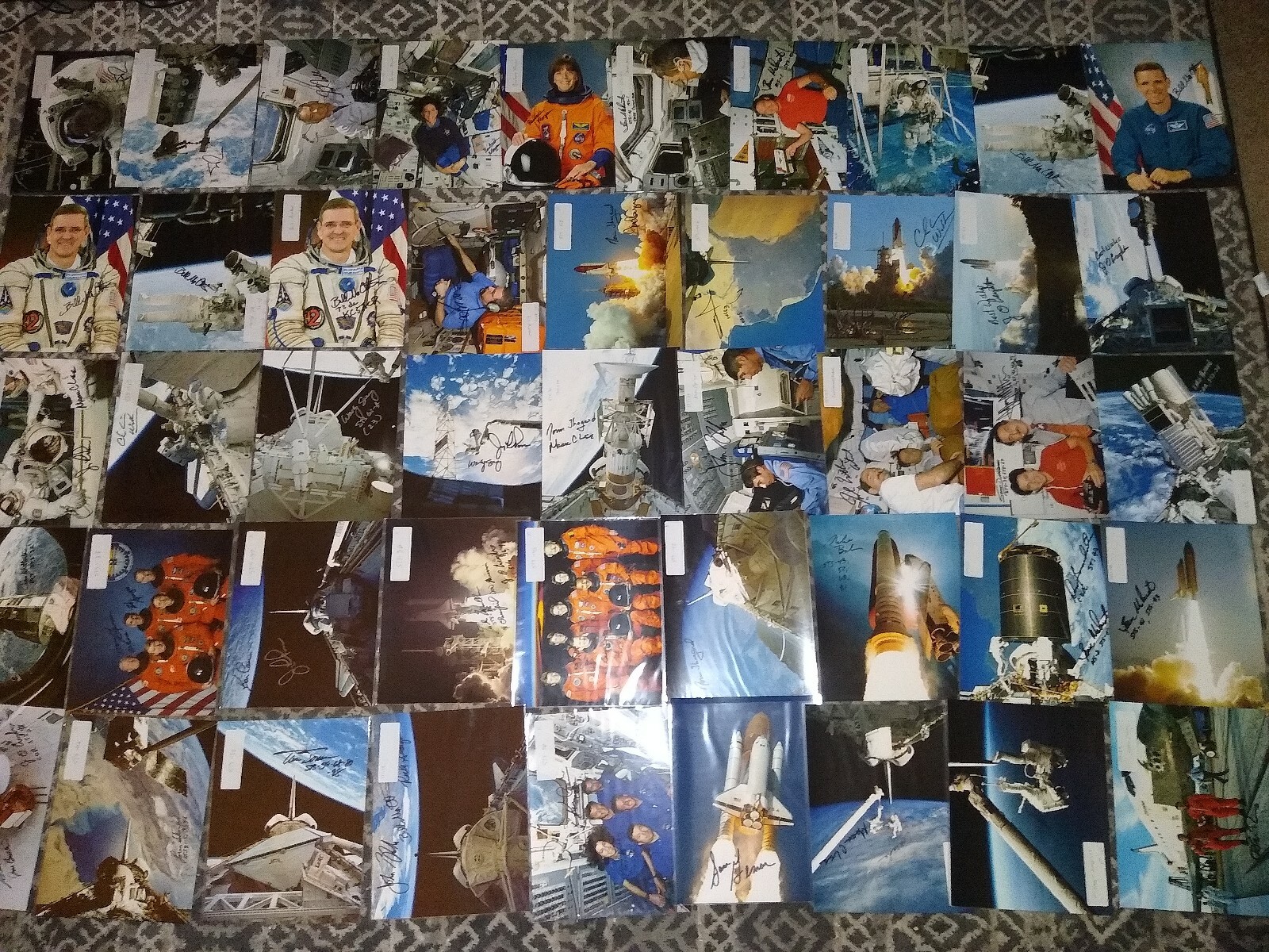 NASA Astronaut Autograph Lot (250 Items, 300+ Signatures)