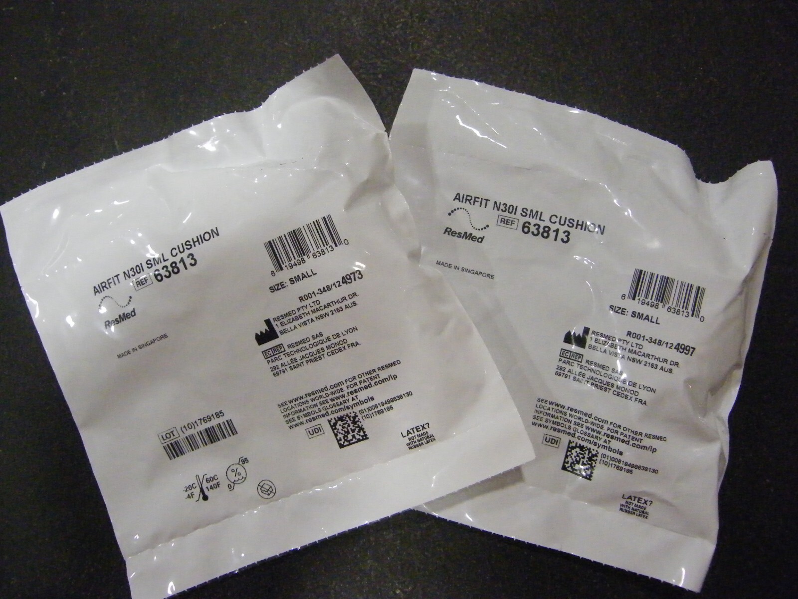 Lot of 2 ResMed AirFit N30i Small Nasal Cushion Factory Sealed S NEW 2Pack NIB