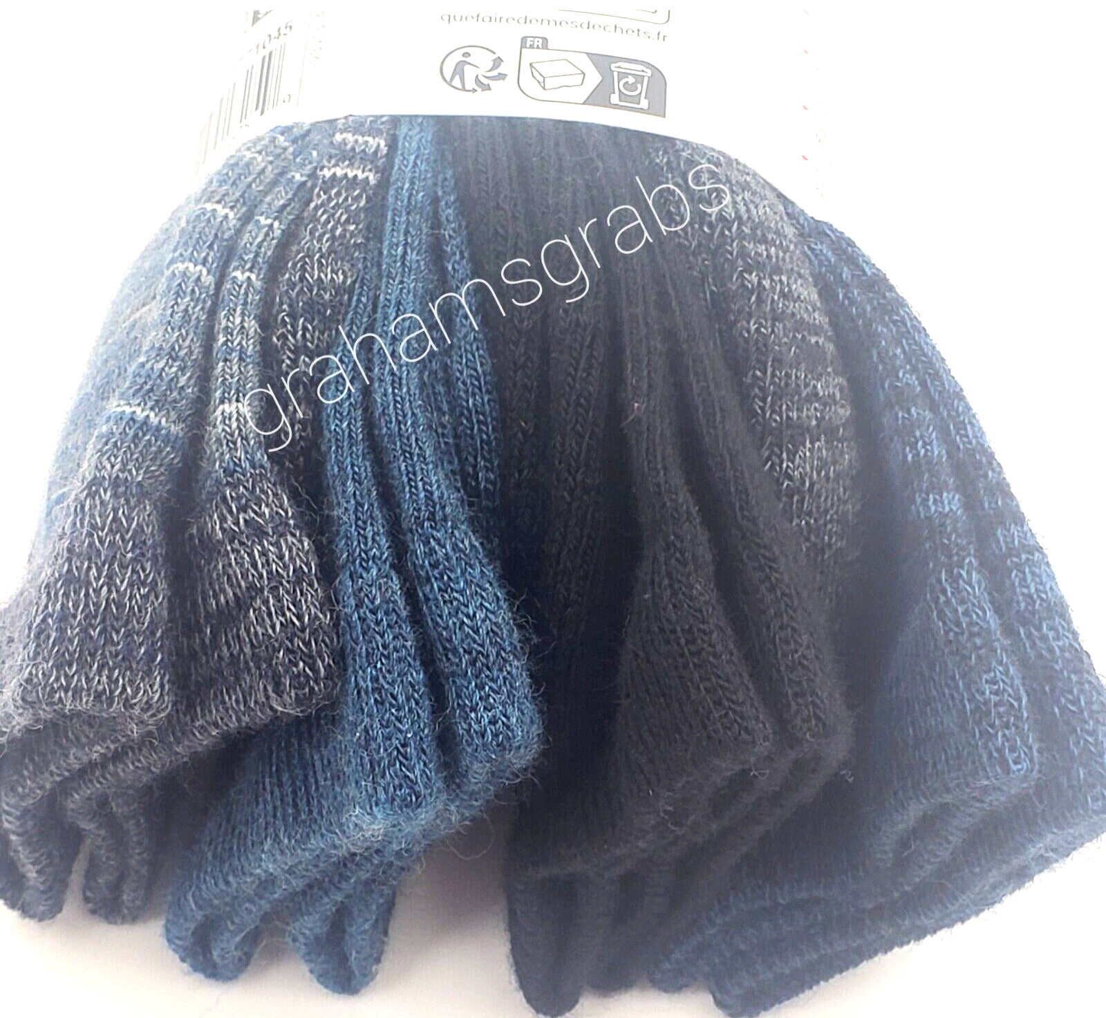 KIRKLAND LADIES WOMENS EXTRA FINE MERINO WOOL BLEND CREW SOCKS (4 PAIR) CHOICE!