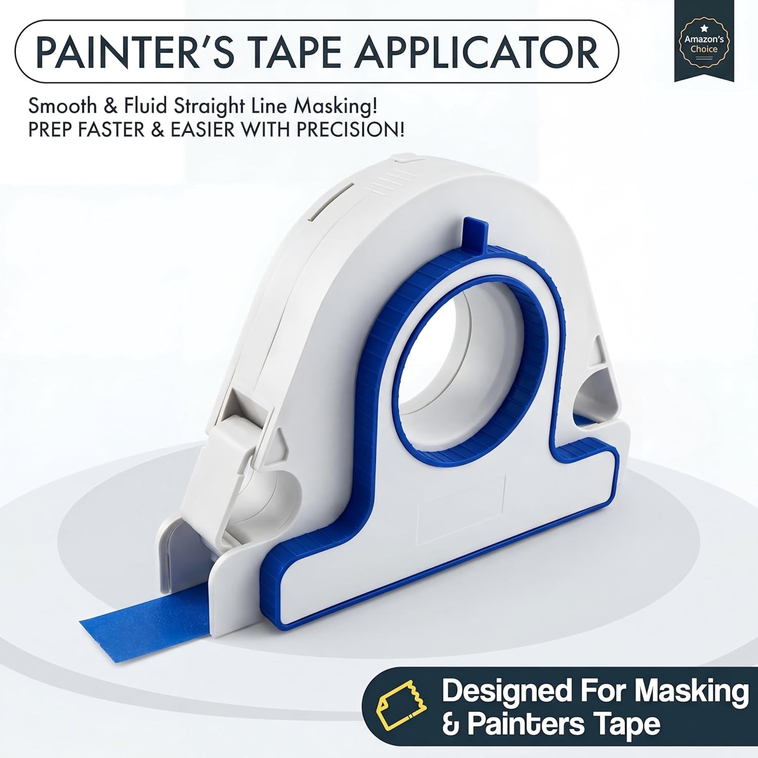 Painters Tape Applicator, Masking Master Tape Dispenser With Scraper, Masking Pa