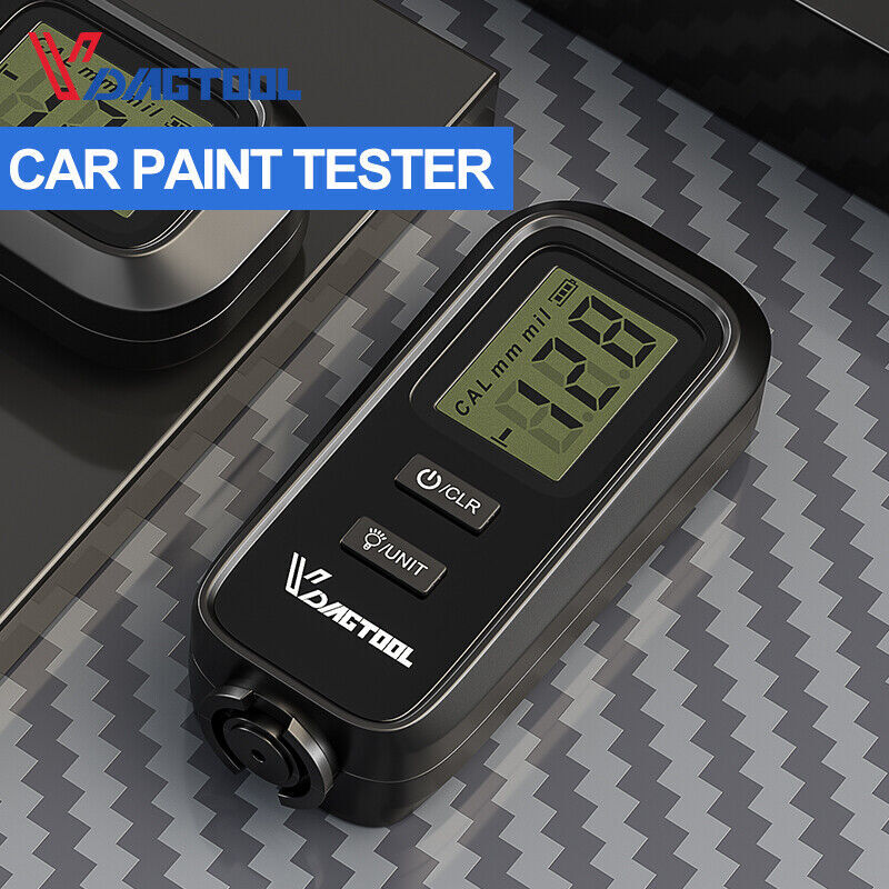 Digital Car Coating Paint Thickness Gauge Meter Tester Painting Measurement LCD