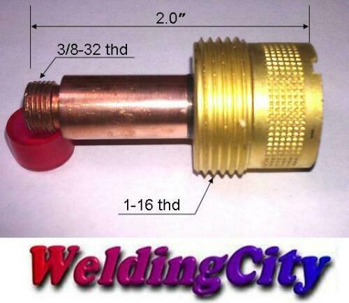 WeldingCity® 2-pk TIG Welding Large Gas Lens 45V116 1/16" Torch 17/18/26 | USA