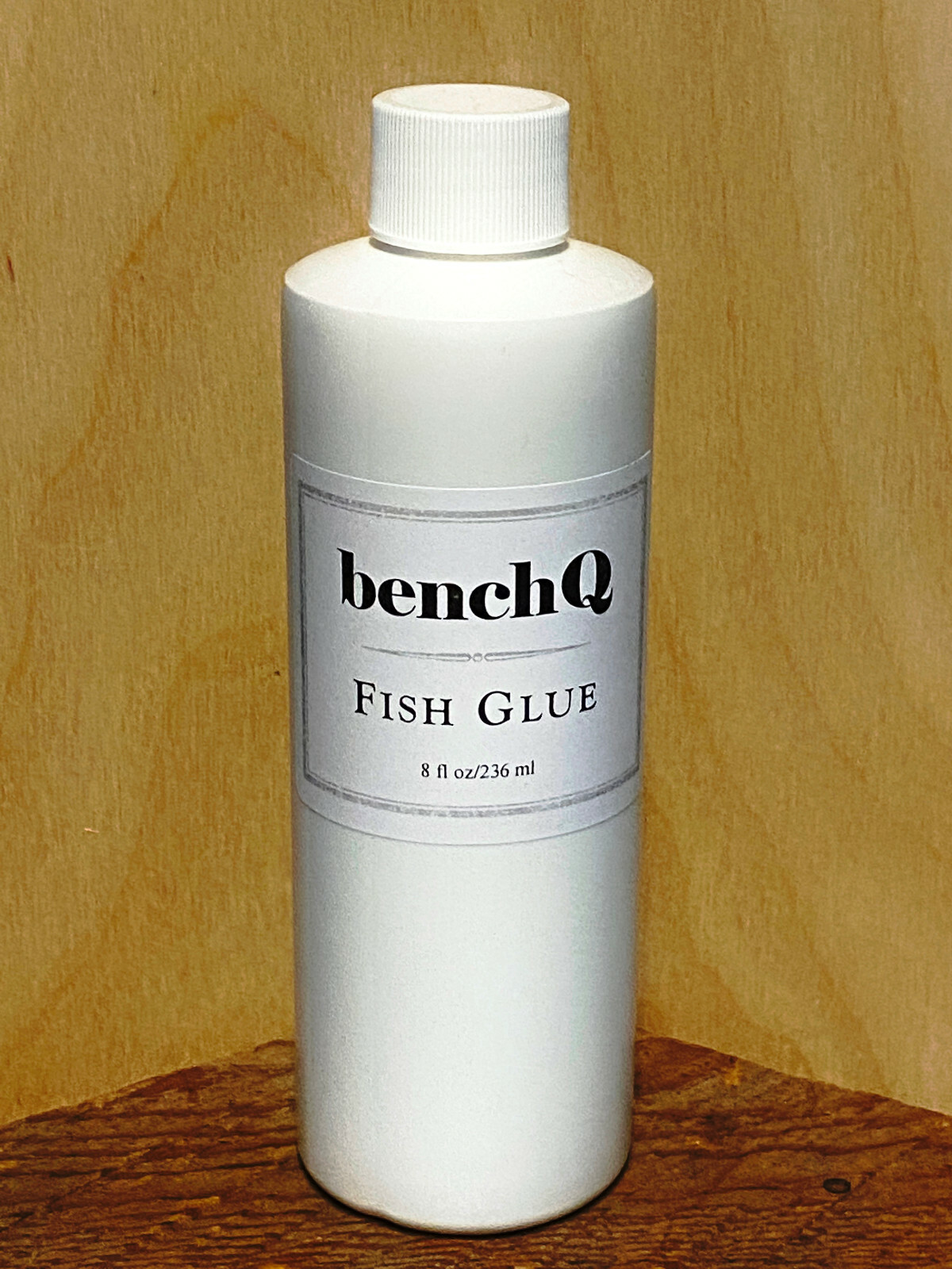 benchQ Fish Glue, 8-Ounce Bottle, Luthier and Woodworking Adhesive