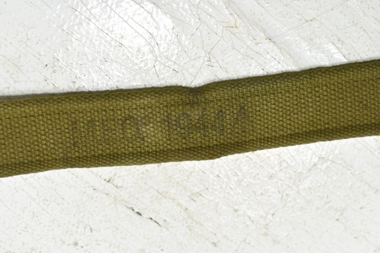Lee Enfield WWII era 52" MKII Rifle Sling Canvas Green marked 1944