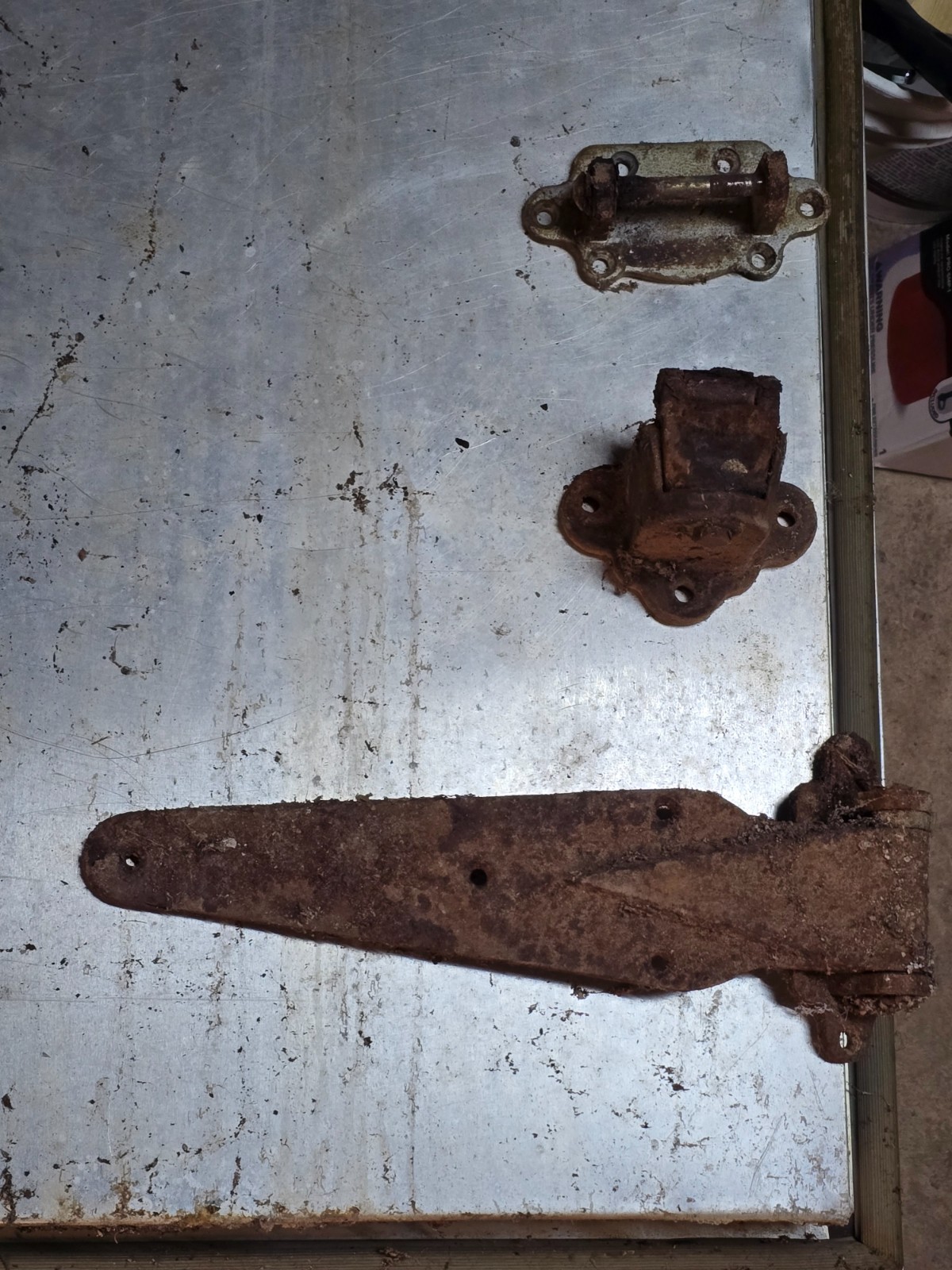 Vintage Ajax Philadelphia Walk-In Cooler Freezer Door Industrial Steel w Hardwar