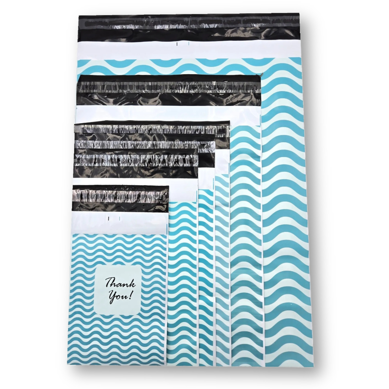 50-1000 Poly Mailers Shipping Bags 6x9 8x11 9x12 10x13 12x16 15x20 Thank You