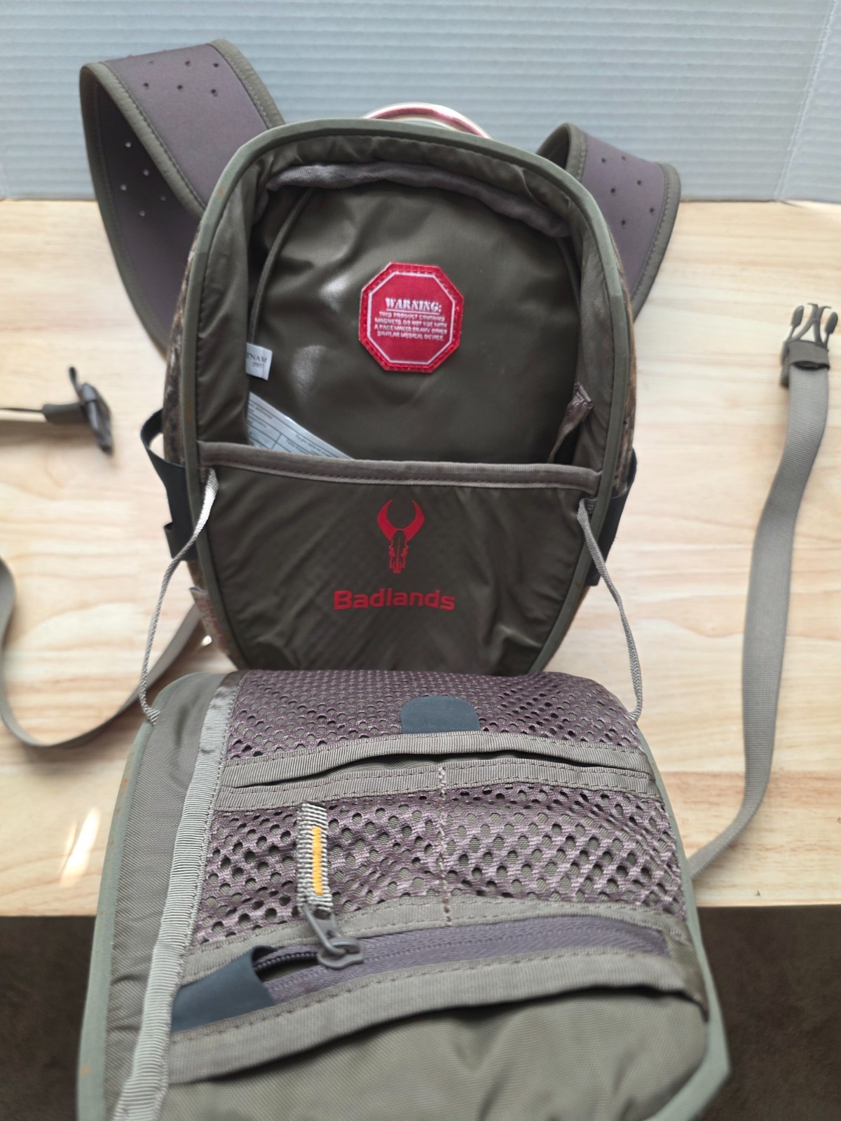 Badlands Camouflage Binocular Chest Pack Harness Hunting Pack