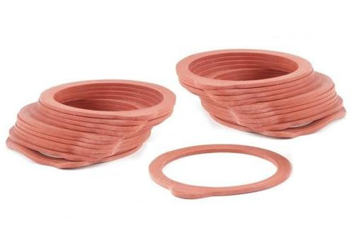 Jar Seals/Rings *Natural Red Rubber* (Regular Size) for Latch/Wire Lids *3-Pack*