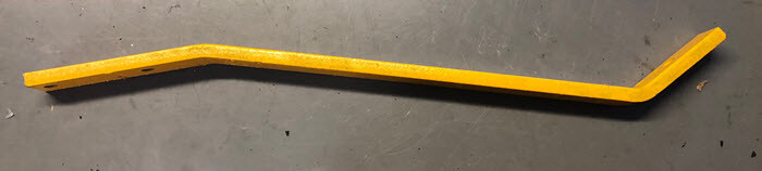 TONUTTI TEDDER TINE ARM, HAYMASTER TEDDER TINE ARM GT500 TEDDER