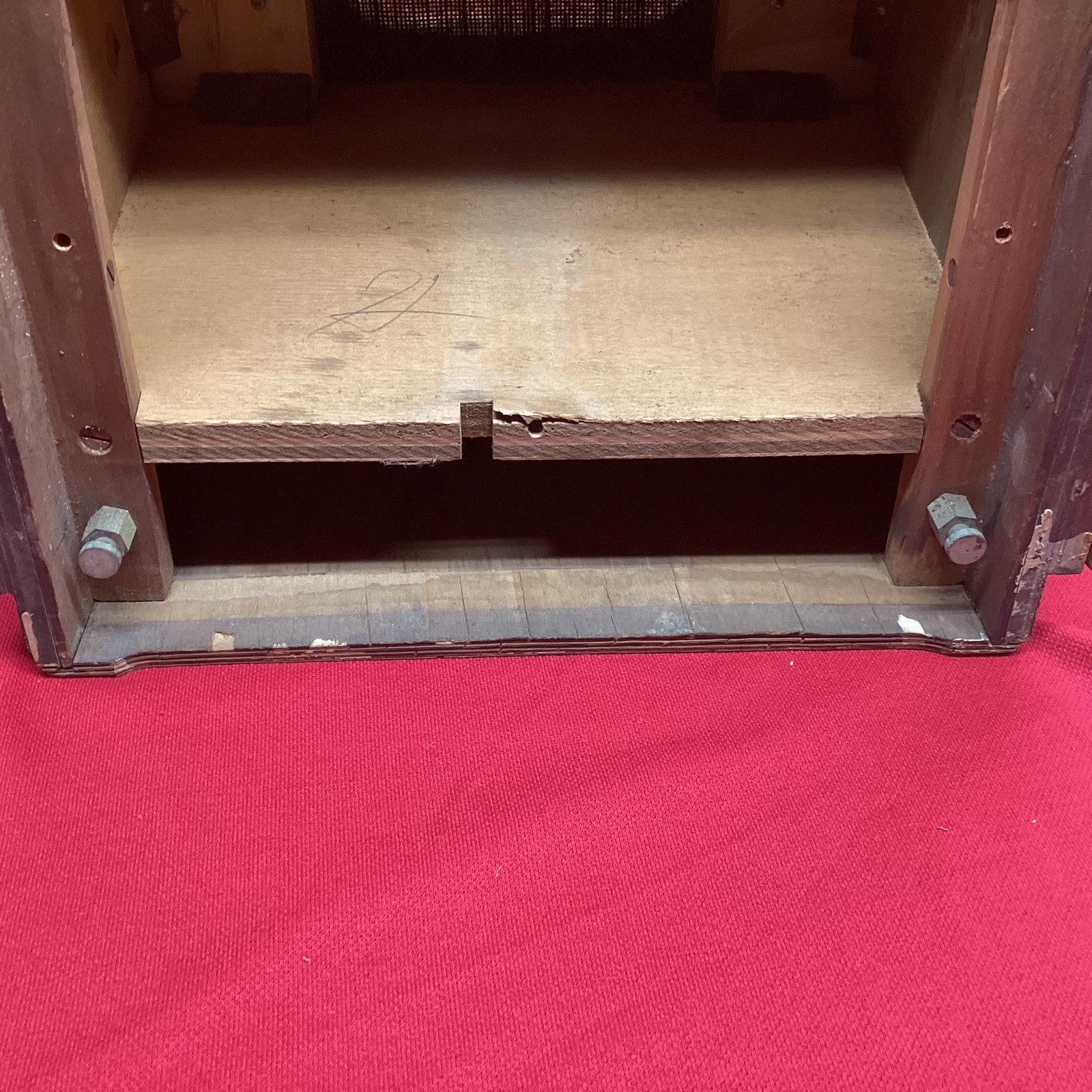 Vintage Western Electric KS-12046 Speaker Cabinet & RARE Jensen PM10H L👀K !