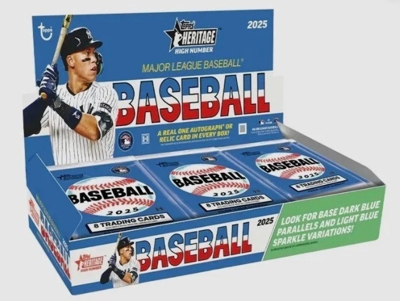 2025 Topps Heritage High Number Complete Base Set #501-700 - No SPs