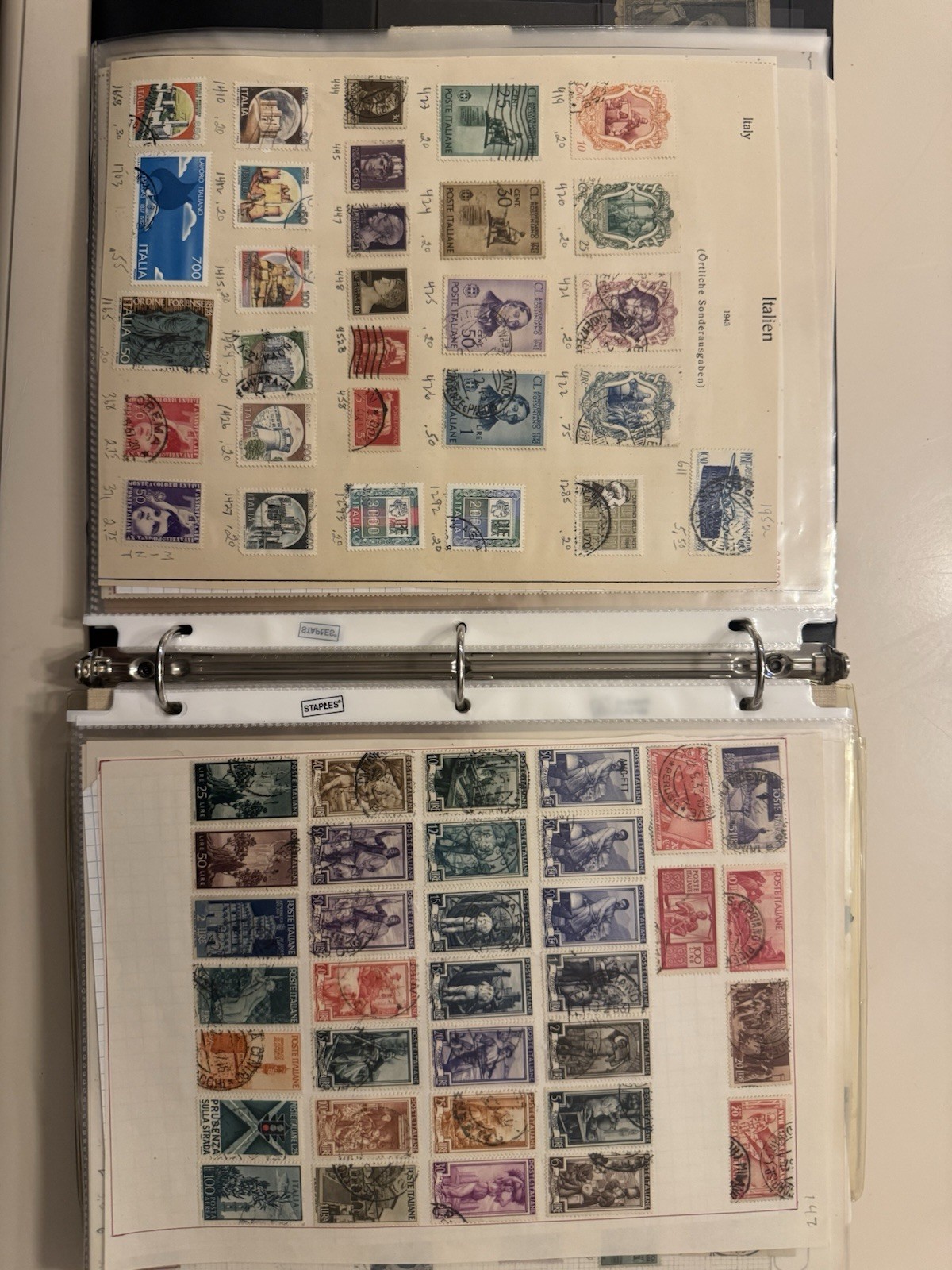Italy Stamp Collection 2000+ Stamps Italy, Italian Themed, BV $10k+