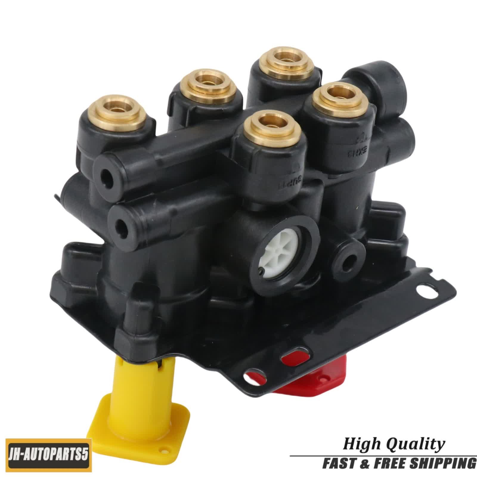 For Volvo VNL Dash Valve Dual Park Brake W/ 5 Ports 24340522 21315044 K035691