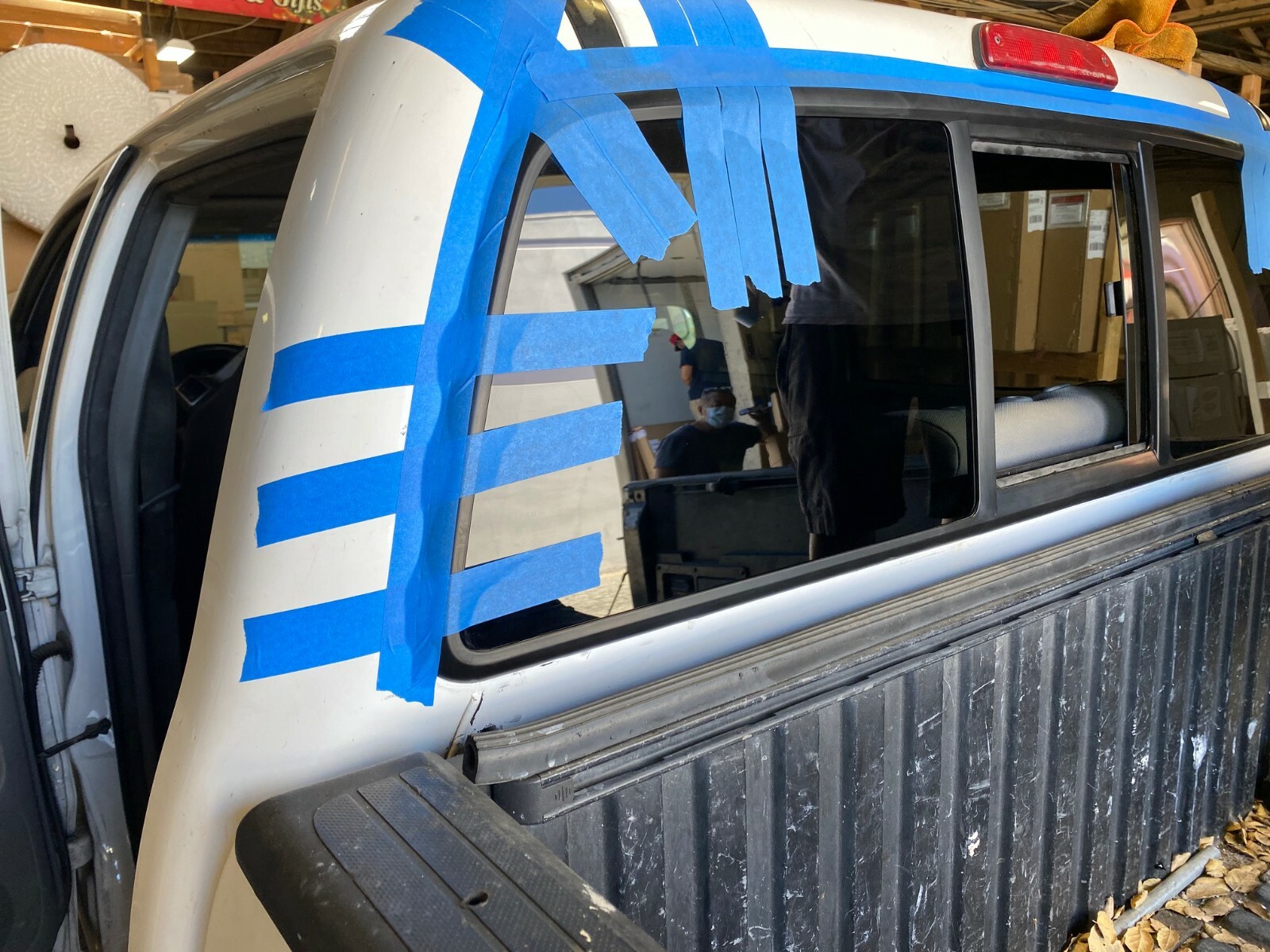 Fits 2005-2023 Toyota Tacoma Back Window Rear Slider Glass Original Style Look