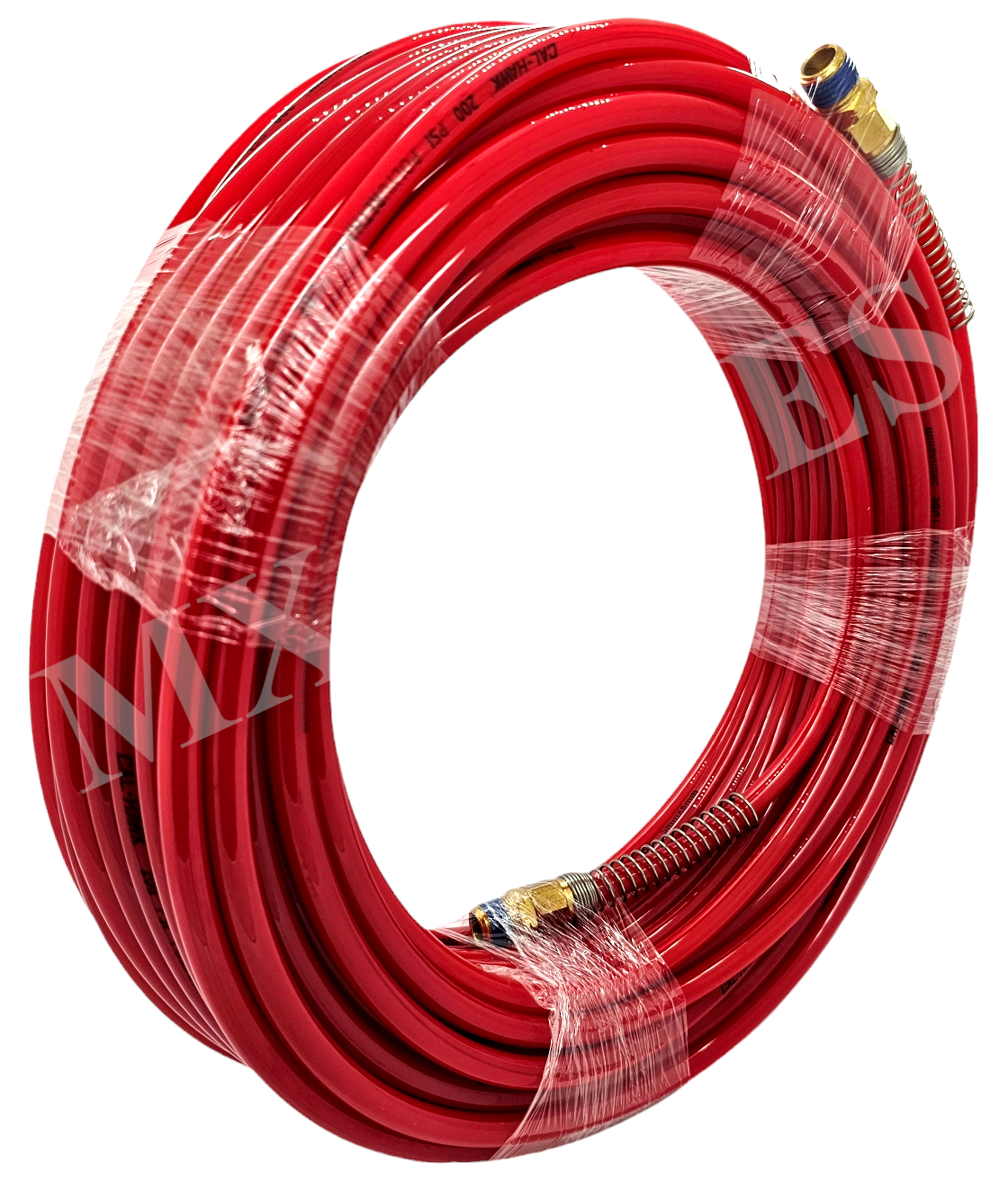 2PC 100ft x 1/4" NPT RED Air Compressor PU Hose Roofing Framing carpentry