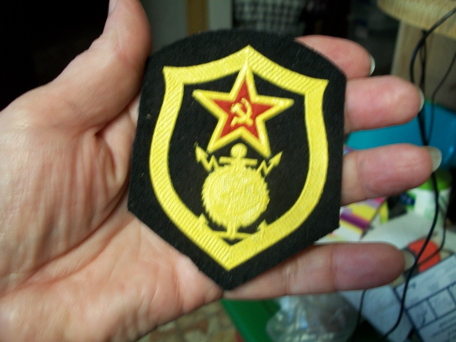 SOVIET UNION CONSTRUCTION PATCH USSR RUSSIA MILITARY RUSSIAN ARMY ENGINEERING