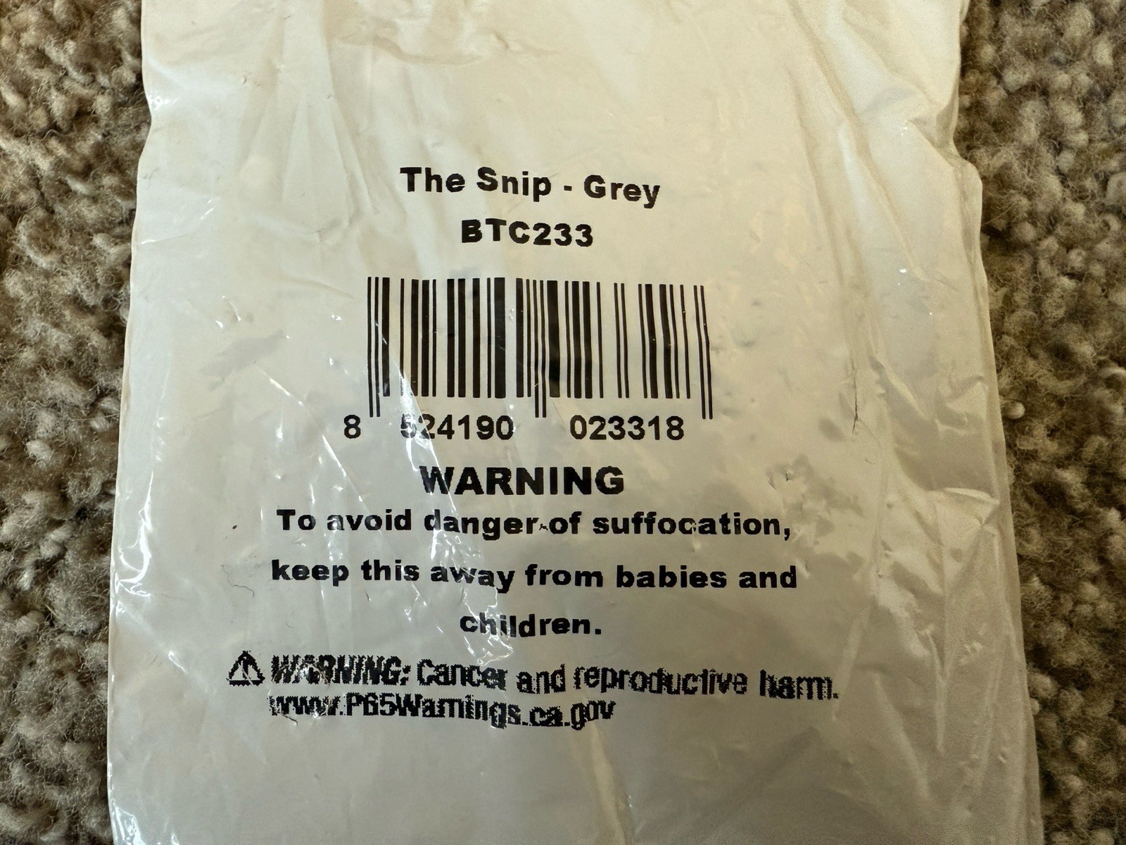 Boomerang Tool Company Retractable 36" Fishing Snip Line Cutter Grey BTC233 NEW