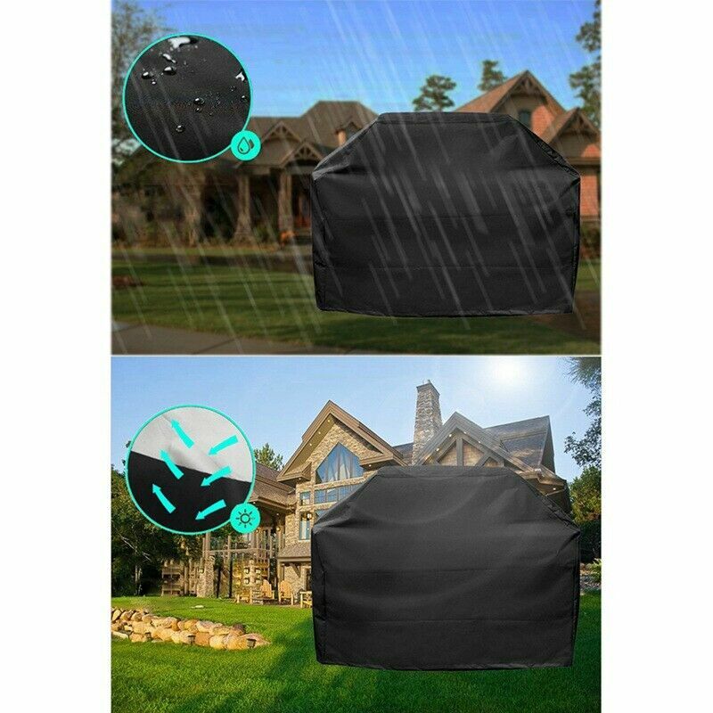 7 Size BBQ Gas Grill Cover Barbecue Waterproof Outdoor Heavy Duty Protection US