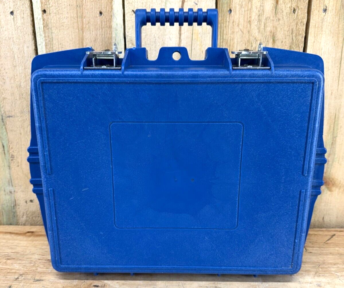 Blue Handheld Surplus Storage Case FlexPax 15.5X11.5X6 Military Grade A/B