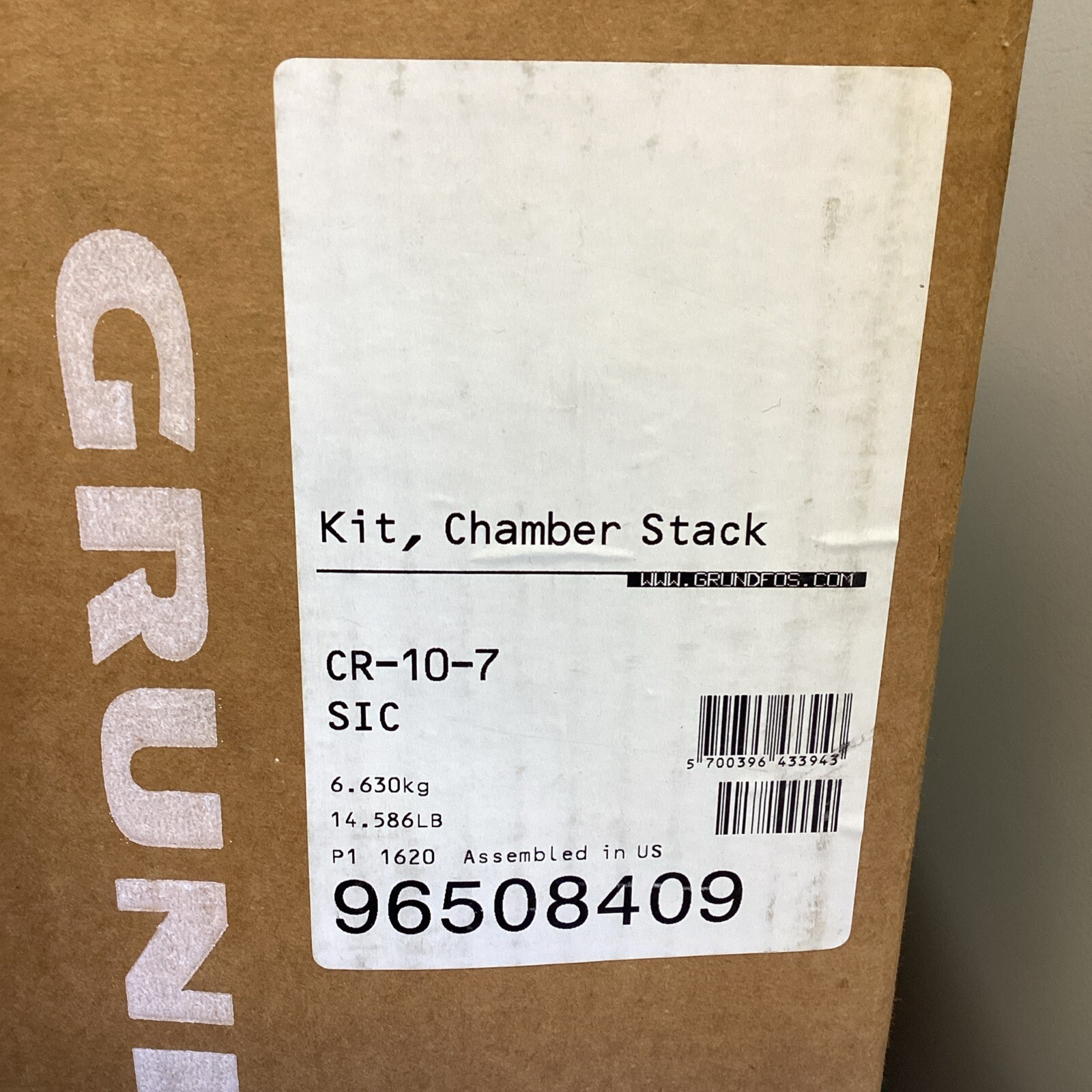 grundfos Kit, Chamber Stack 95608409 CR-10-7