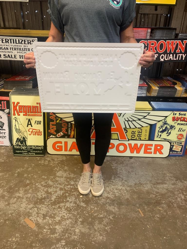 Antique Vintage Old Style El Rancho Motel Cincinnati Made in USA