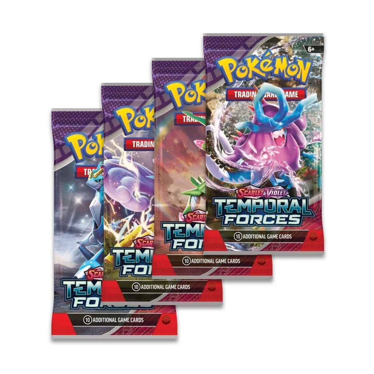 Pokemon TCG: Scarlet and Violet Temporal Forces x1 Booster Pack Sealed