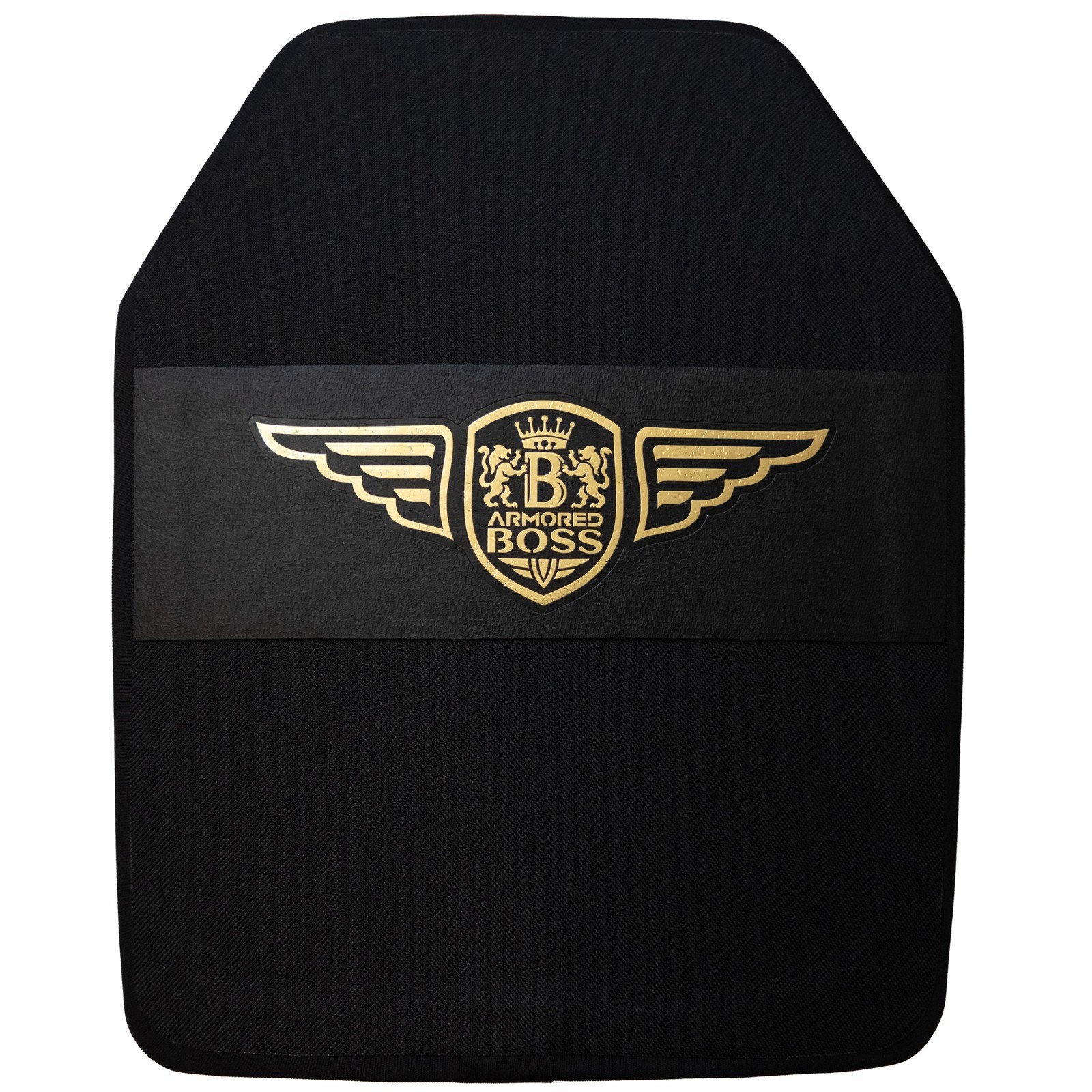 Concealable Bulletproof Vest with Two 10"x12" Multi-Curve Armor Plates Level 3A+