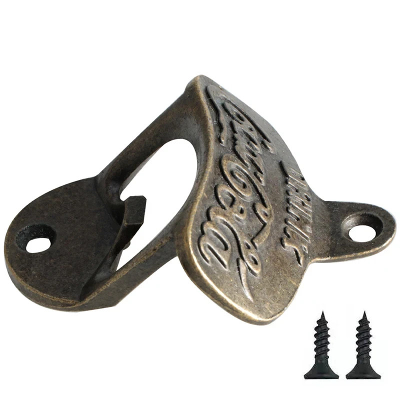 Coca Cola Soda Bottle Opener Wall Mounted Vintage Retro Beer Opener RAA
