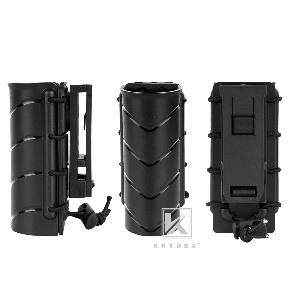 KRYDEX Pepper Spray Holder 360 Rotatable OC/Mace Pepper Holster Carrier for Belt