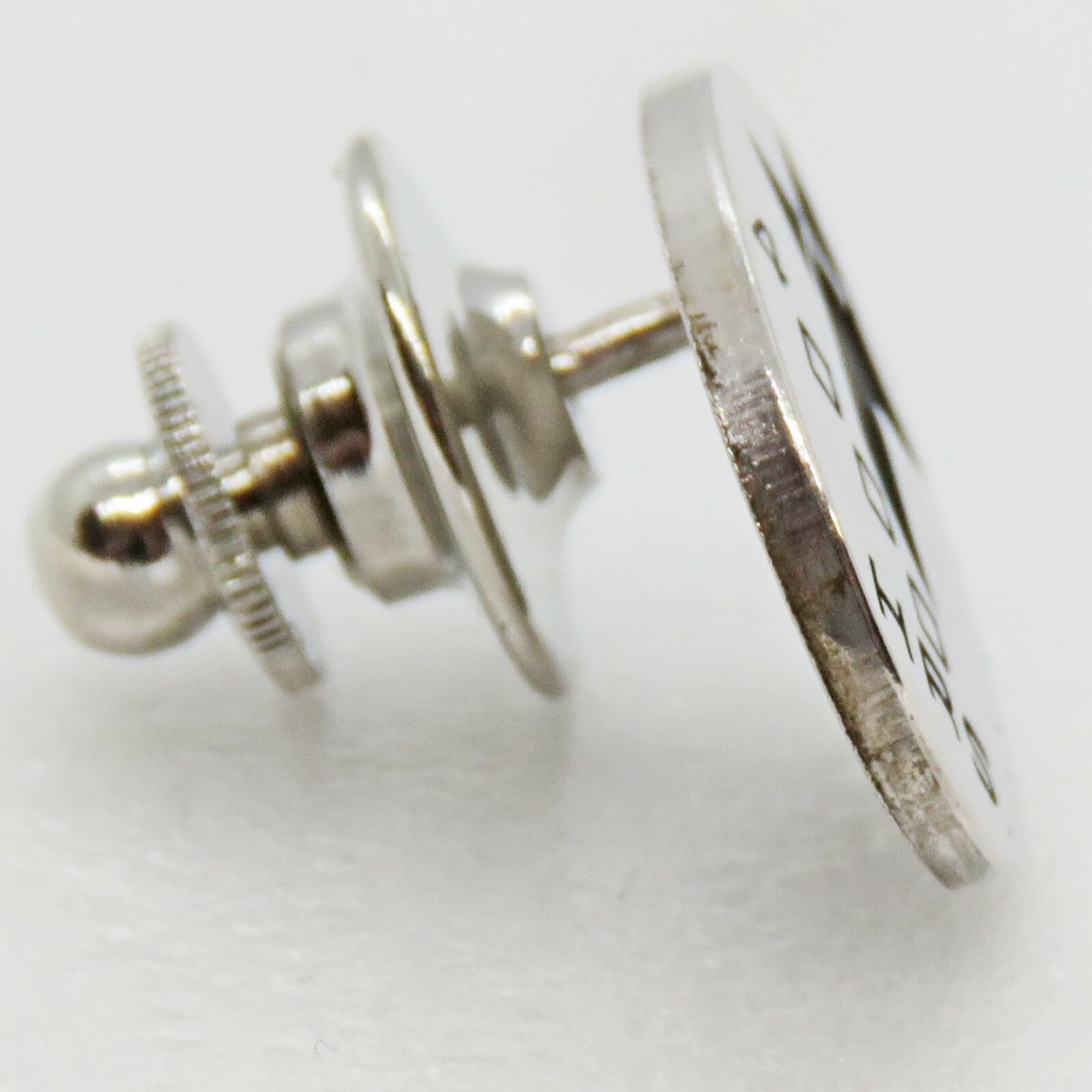 4000 Hours Sterling Silver Cross Pin