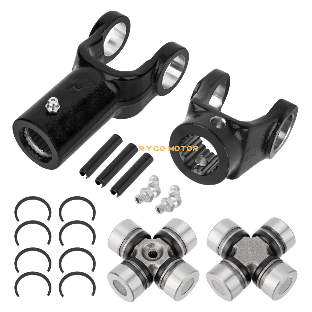 Front Prop Shaft Yoke & U-Joint (2 Side) for Polaris Ranger 700 800 900 Crew/XP