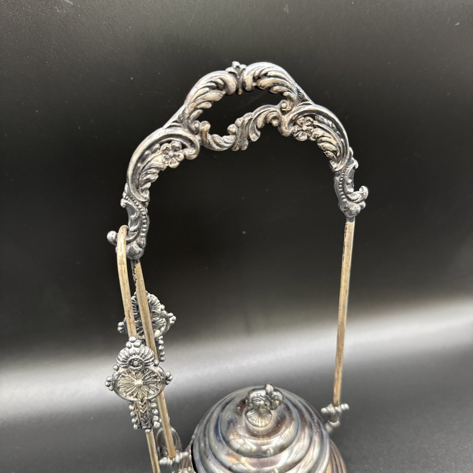 Vintage St. Louis Silver Co #77 Quadruple Plate Pickle Castor