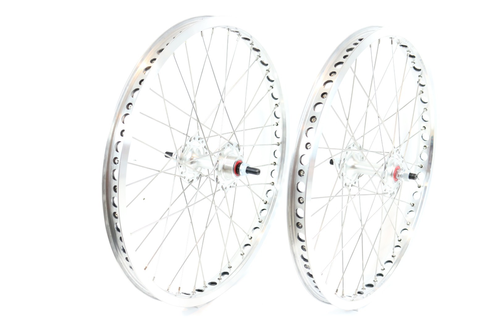 Technique BMX 20in silver Alloy BMX Wheelset Sealed Bearing  High flange 36 h