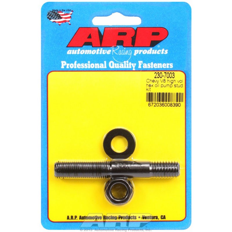 ARP Oil Pump Stud 230-7003; Hex Head Chromoly for SBC/BBC w/High Volume Pump