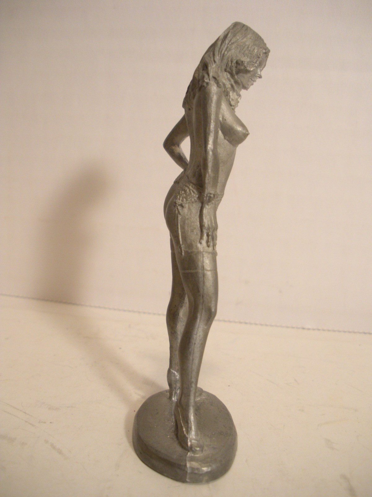 Vintage 1976 Superior Models Ray Lamb SG-106 "Deanne" Perth Pewter Figure 4"