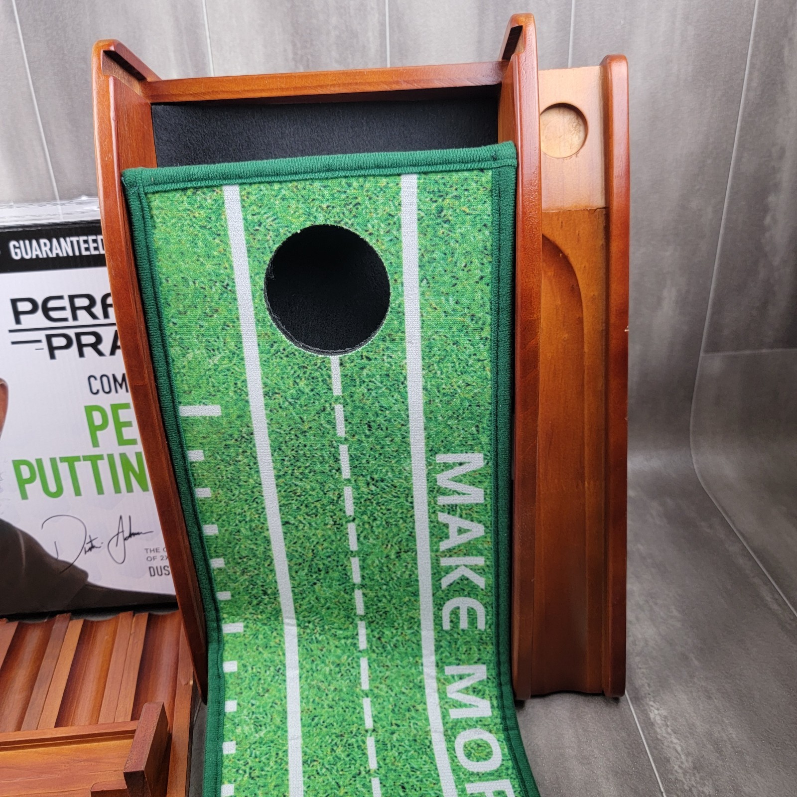 Perfect Practice Golf Putting Mat Compact Edition 8ft