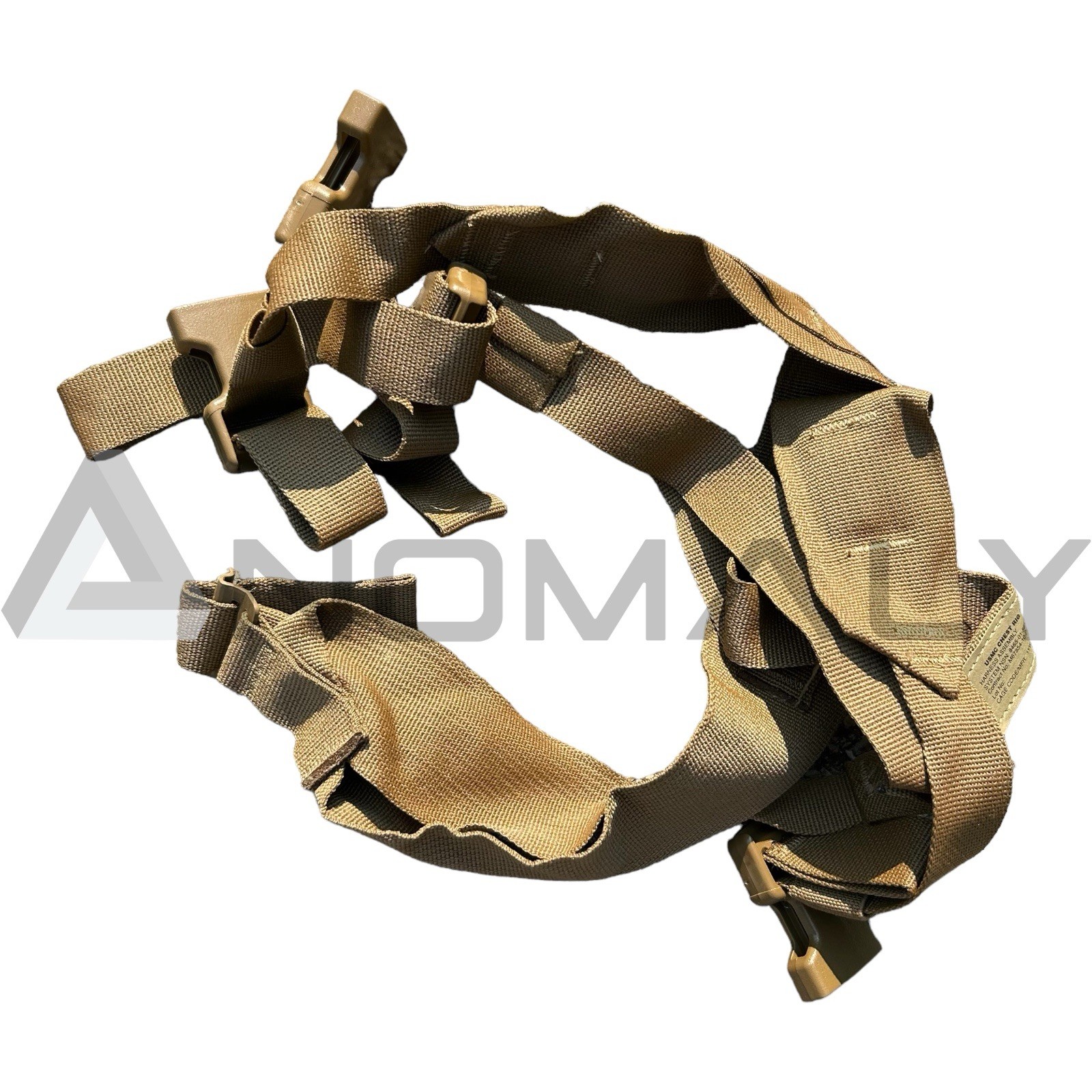 USMC Chest Rig, Tactical Assault Panel TAP Vest Ibiley W/ Repair Kit, Coyote NEW