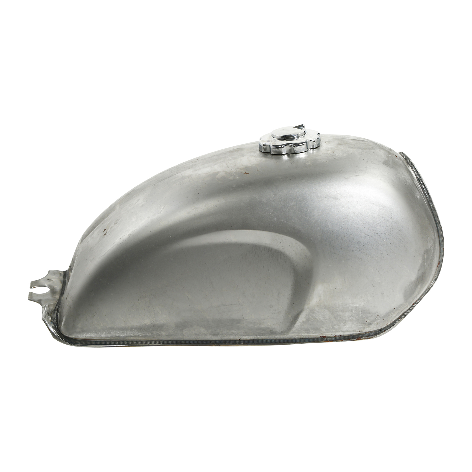 Unpainted 2.4gal. 2.4Gallon Custom Cafe Racer Gas Fuel Tank Fit for Honda Yamaha