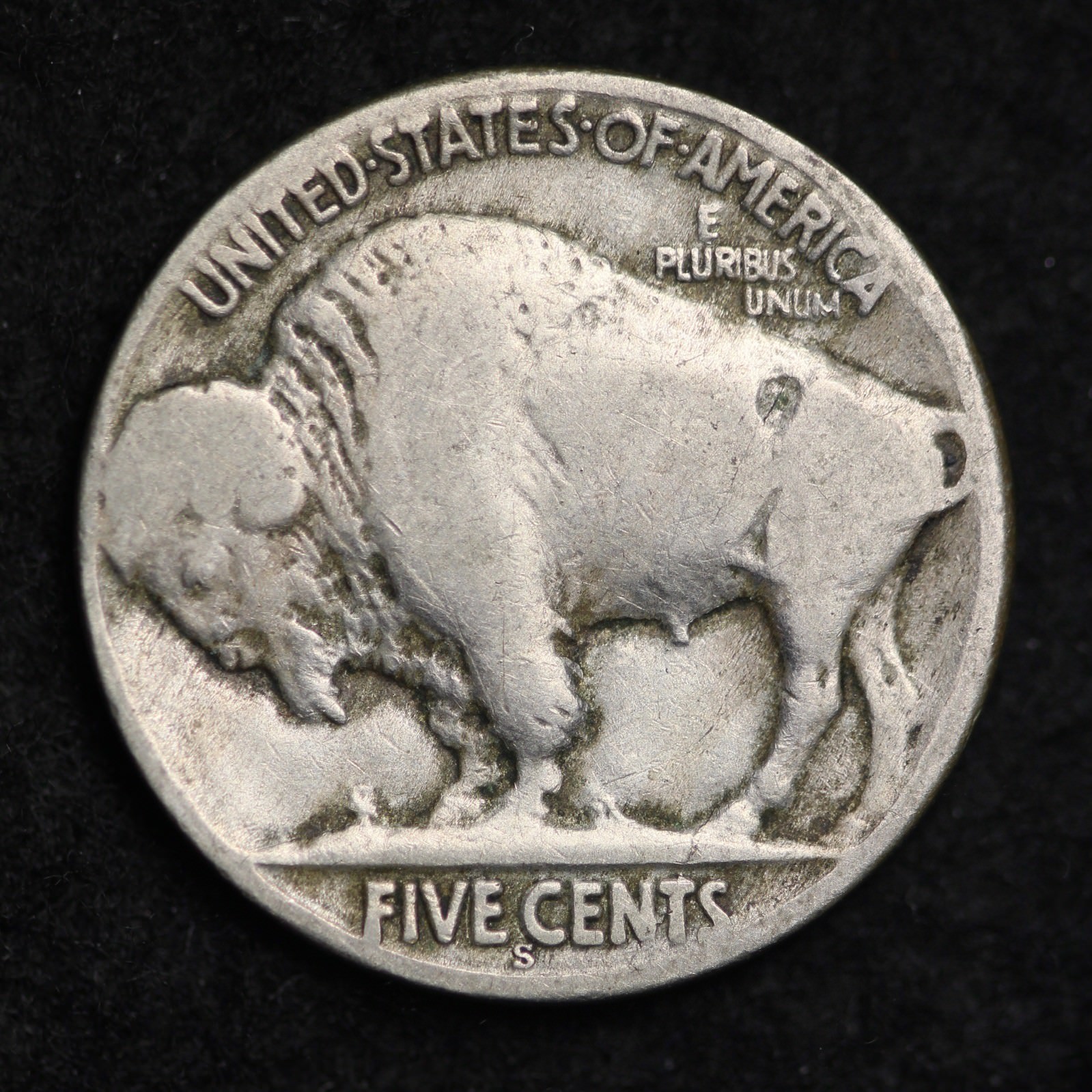 1924-S Buffalo Nickel G / VG  FREE SHIPPING