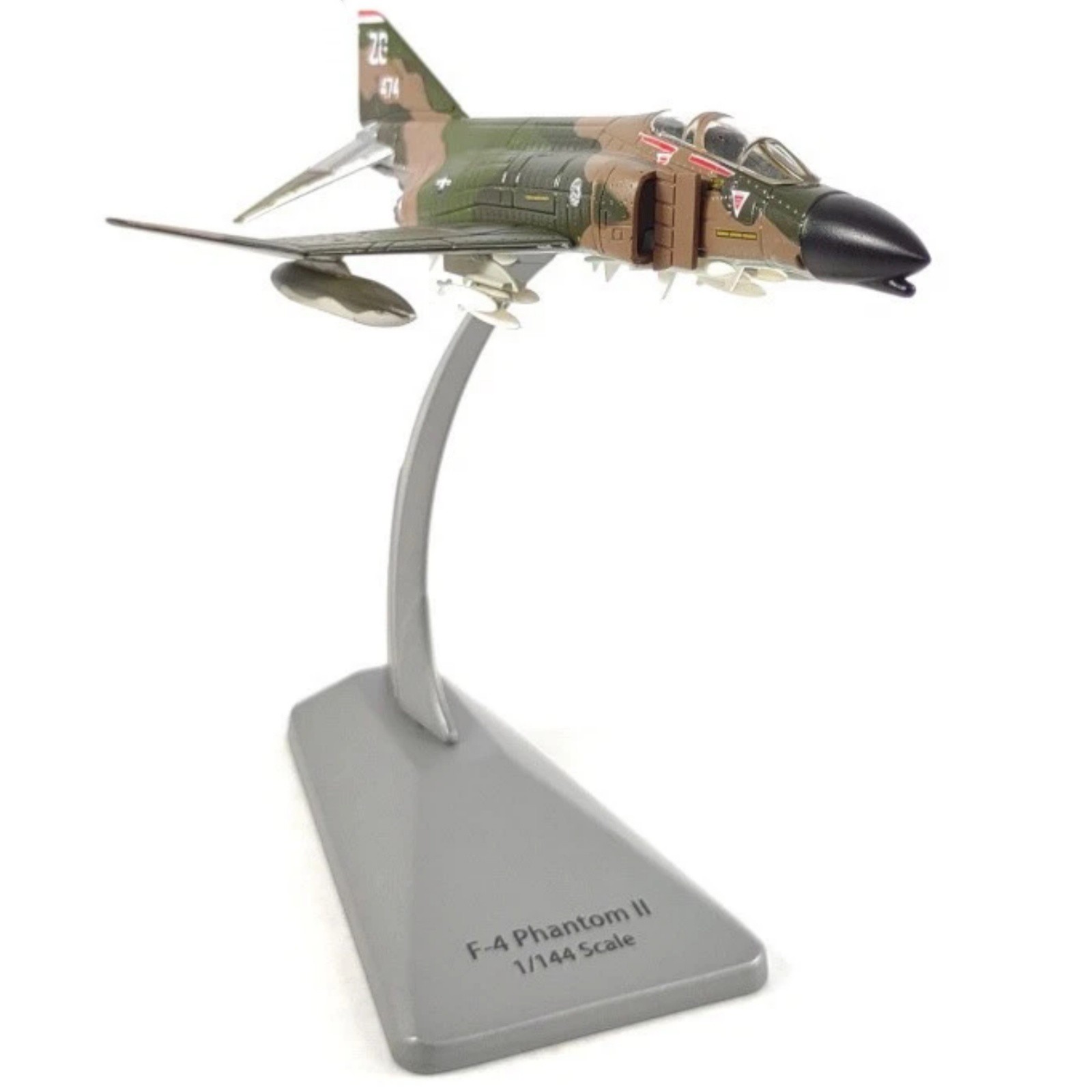 Brand New 14cm Diecast Alloy 1/144 USAF F-4 Phantom II Fighter Model Toy Gift